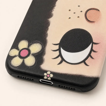 BIG EYES COMIC GIRL PHONE CASE QT27 mimocase