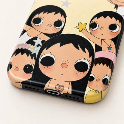 BIG EYES COMIC GIRL PHONE CASE QT38 mimocase