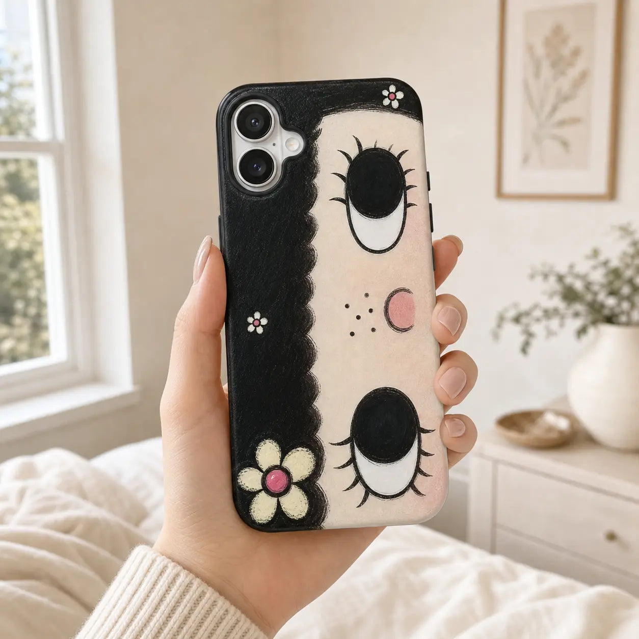 BIG EYES COMIC GIRL PHONE CASE QT27 mimocase