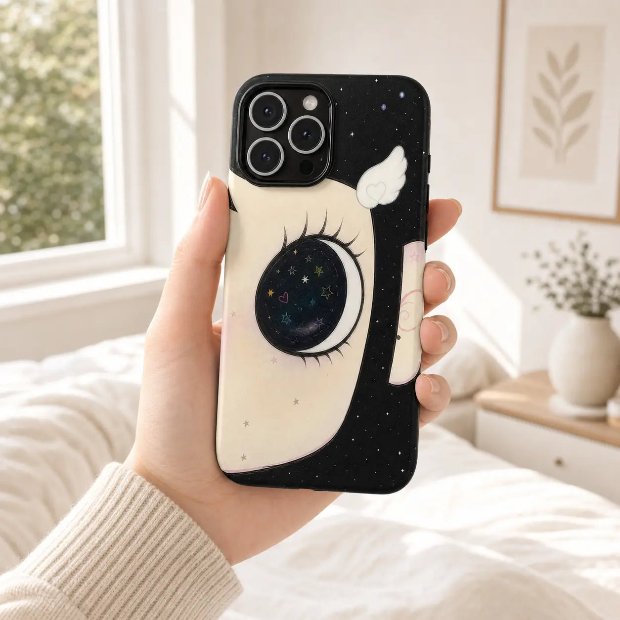 BIG EYES COMIC GIRL PHONE CASE QT26 mimocase