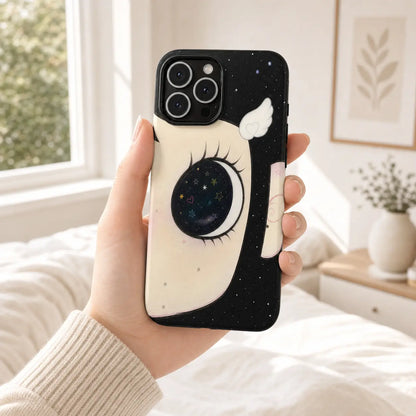 BIG EYES COMIC GIRL PHONE CASE QT26 mimocase