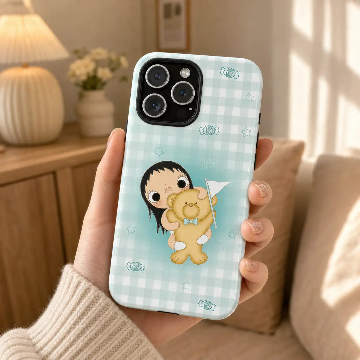 BIG EYES COMIC GIRL PHONE CASE QT37 mimocase