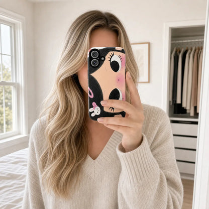 BIG EYES COMIC GIRL PHONE CASE QT22 mimocase