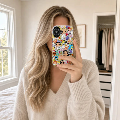BIG EYES COMIC GIRL PHONE CASE QT43 mimocase