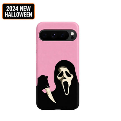 Pink scream mask phone case for Google Pixel 10 Pro XL