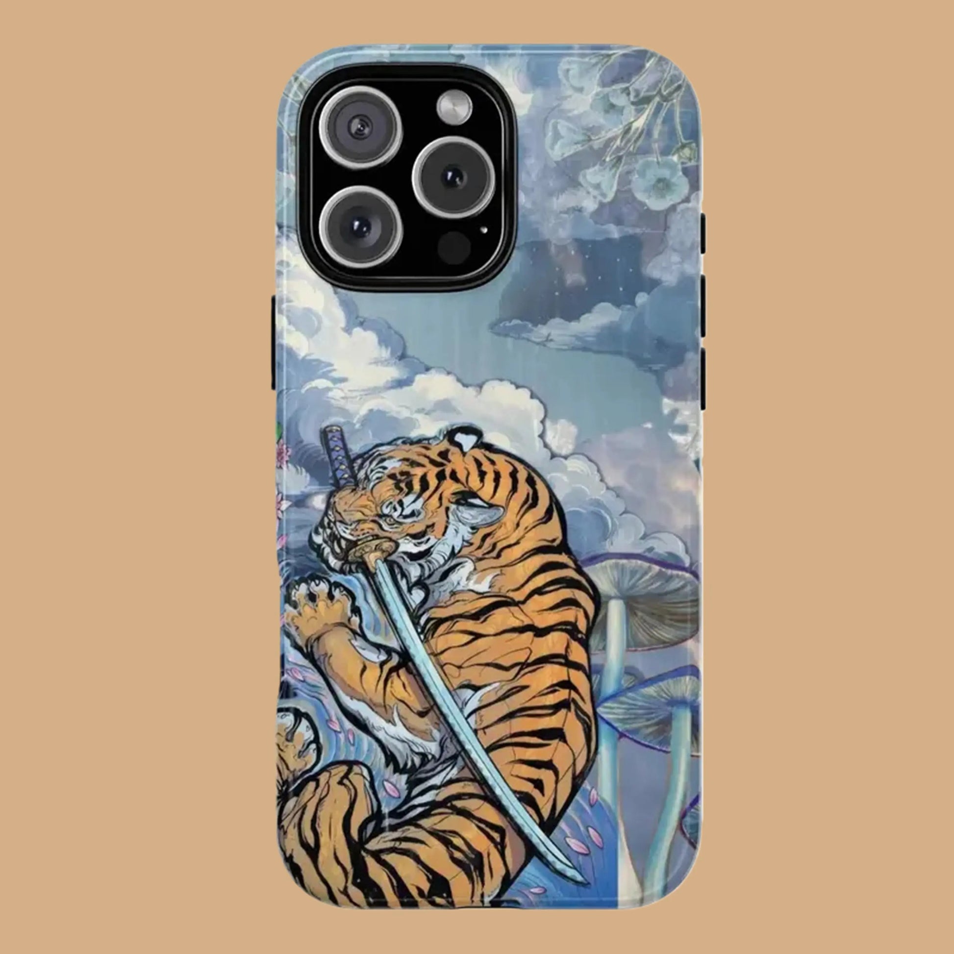 VINTAGE ASIAN TIGER PHONE CASE mimocase