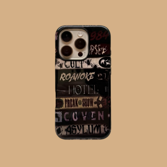HORROR BOOKS PHONE CASE