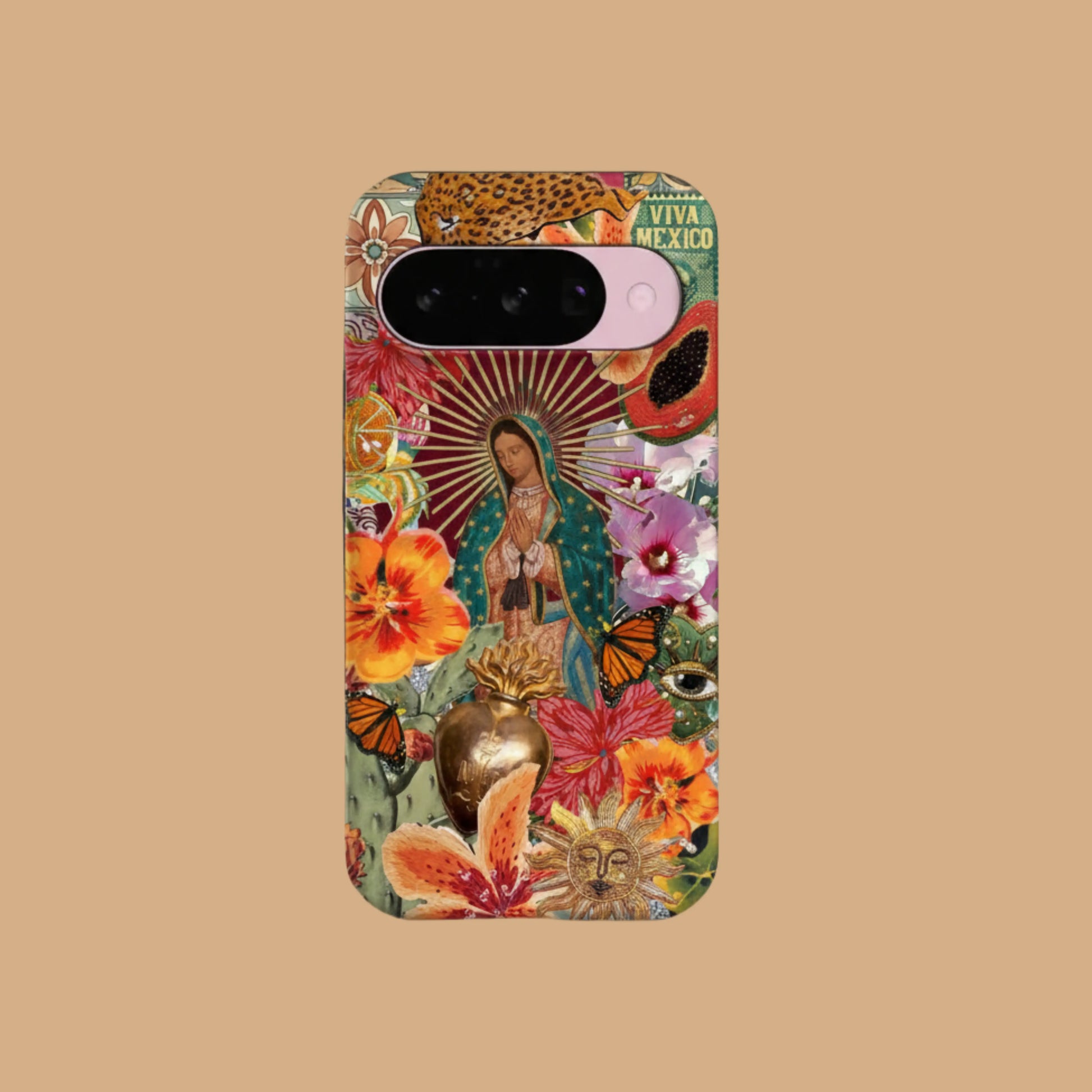 VIRGIN MARY PATTERN PHONE CASE mimocase