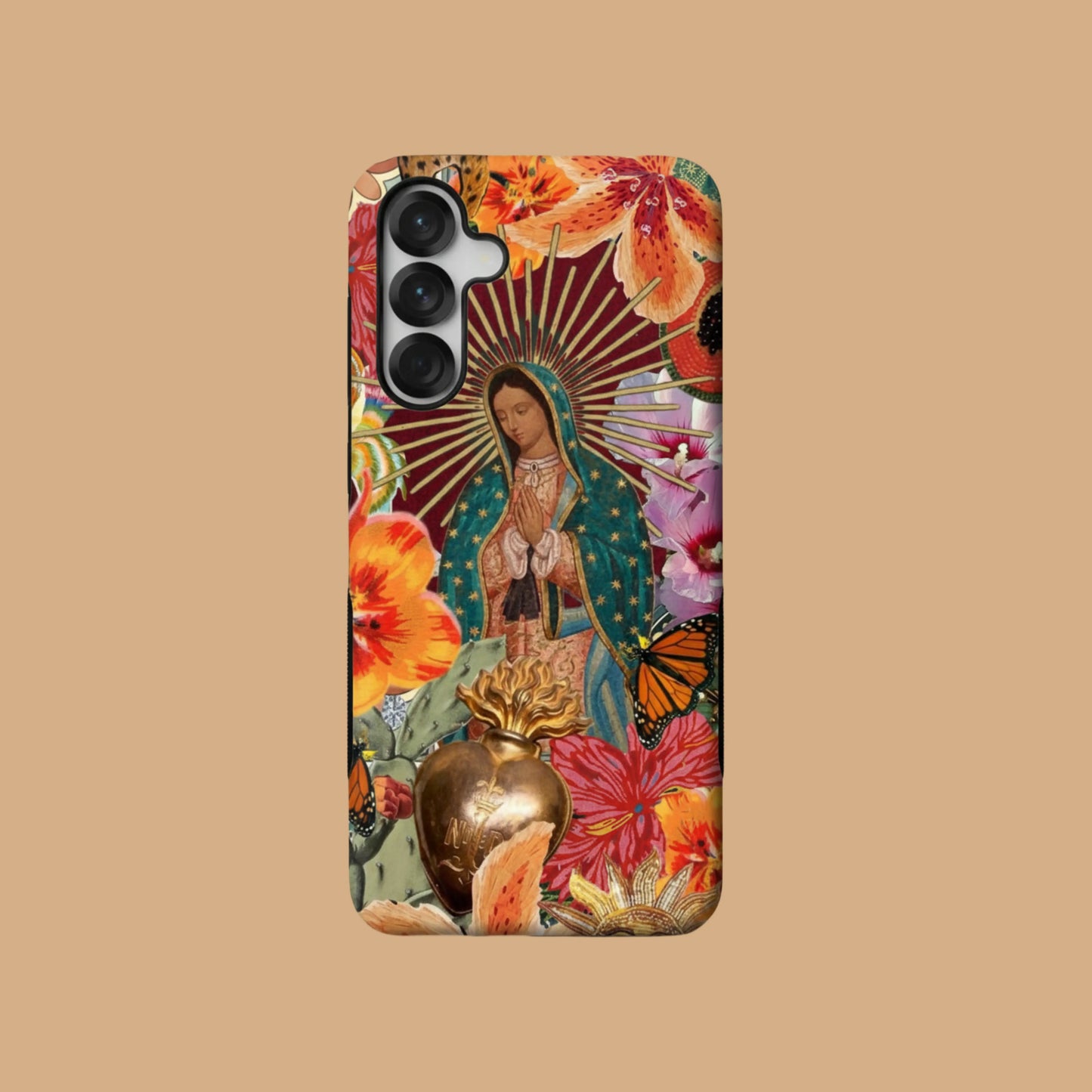 VIRGIN MARY PATTERN PHONE CASE mimocase