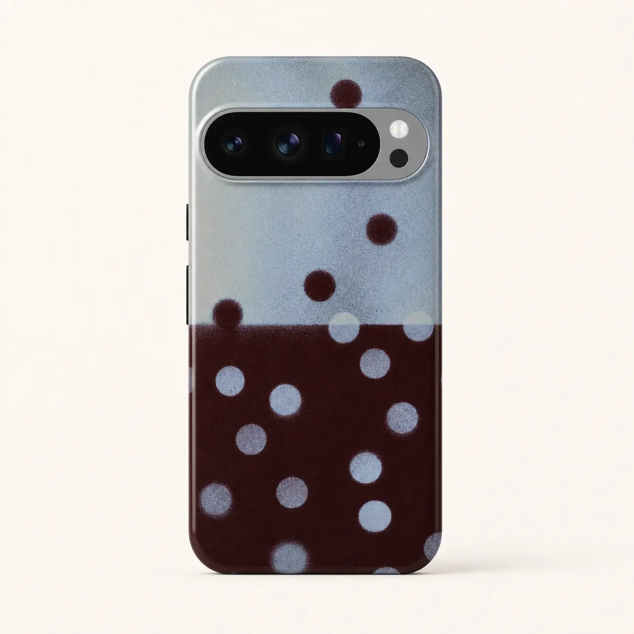 Dark Brown Polka Dot Phone Case mimocase