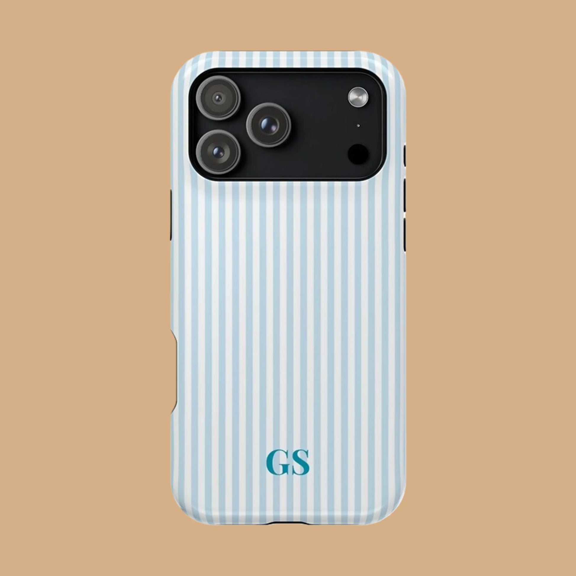 LIGHT BLUE STRIPE PHONE CASE mimocase