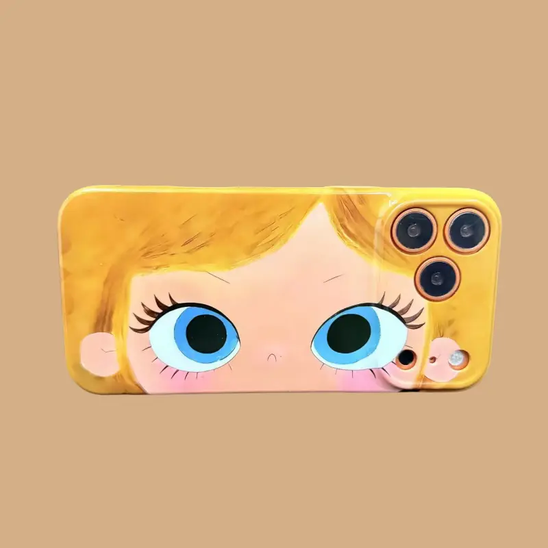 BIG EYES COMIC GIRL PHONE CASE QT25 mimocase
