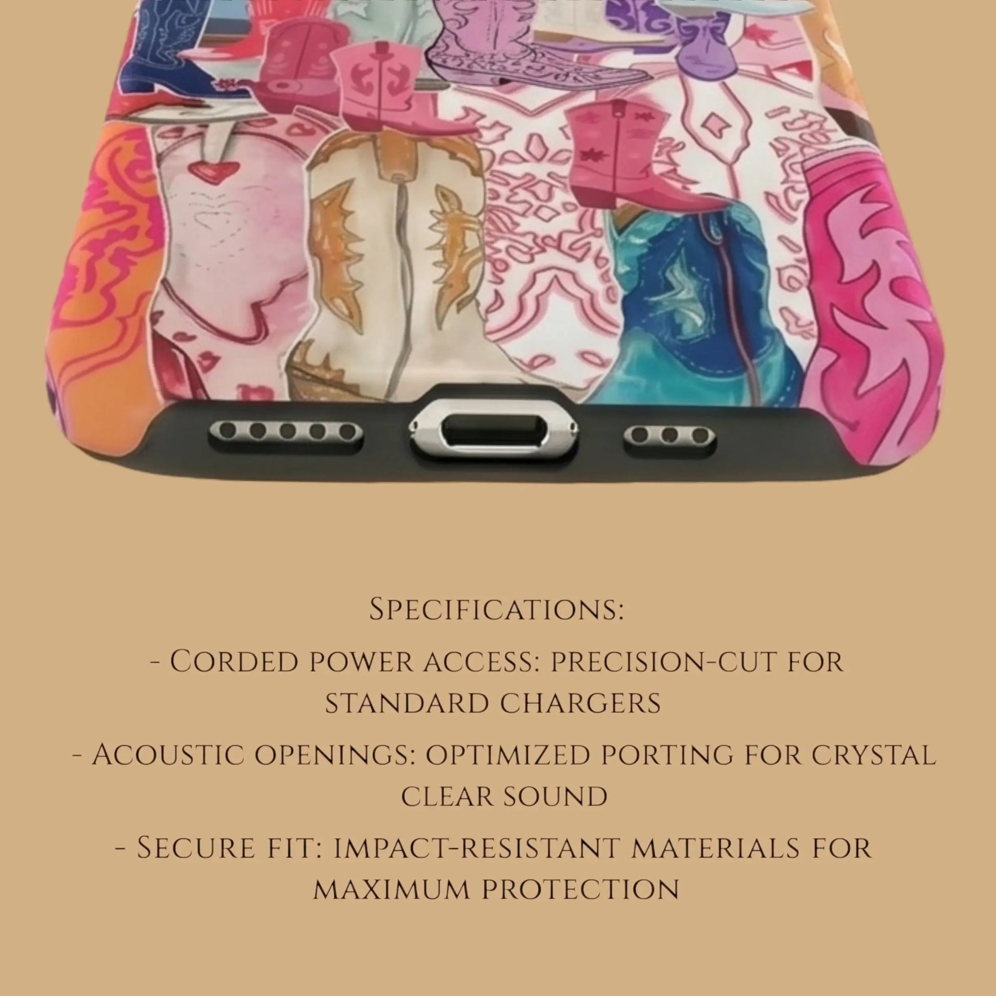 GIRLY COQUETTE COWGIRL PHONE CASE mimocase