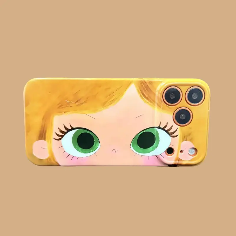 BIG EYES COMIC GIRL PHONE CASE QT25 mimocase