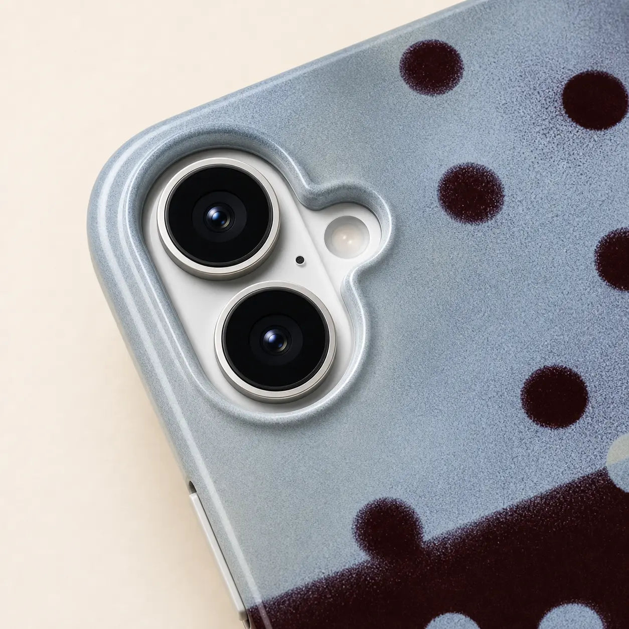 Dark Brown Polka Dot Phone Case mimocase