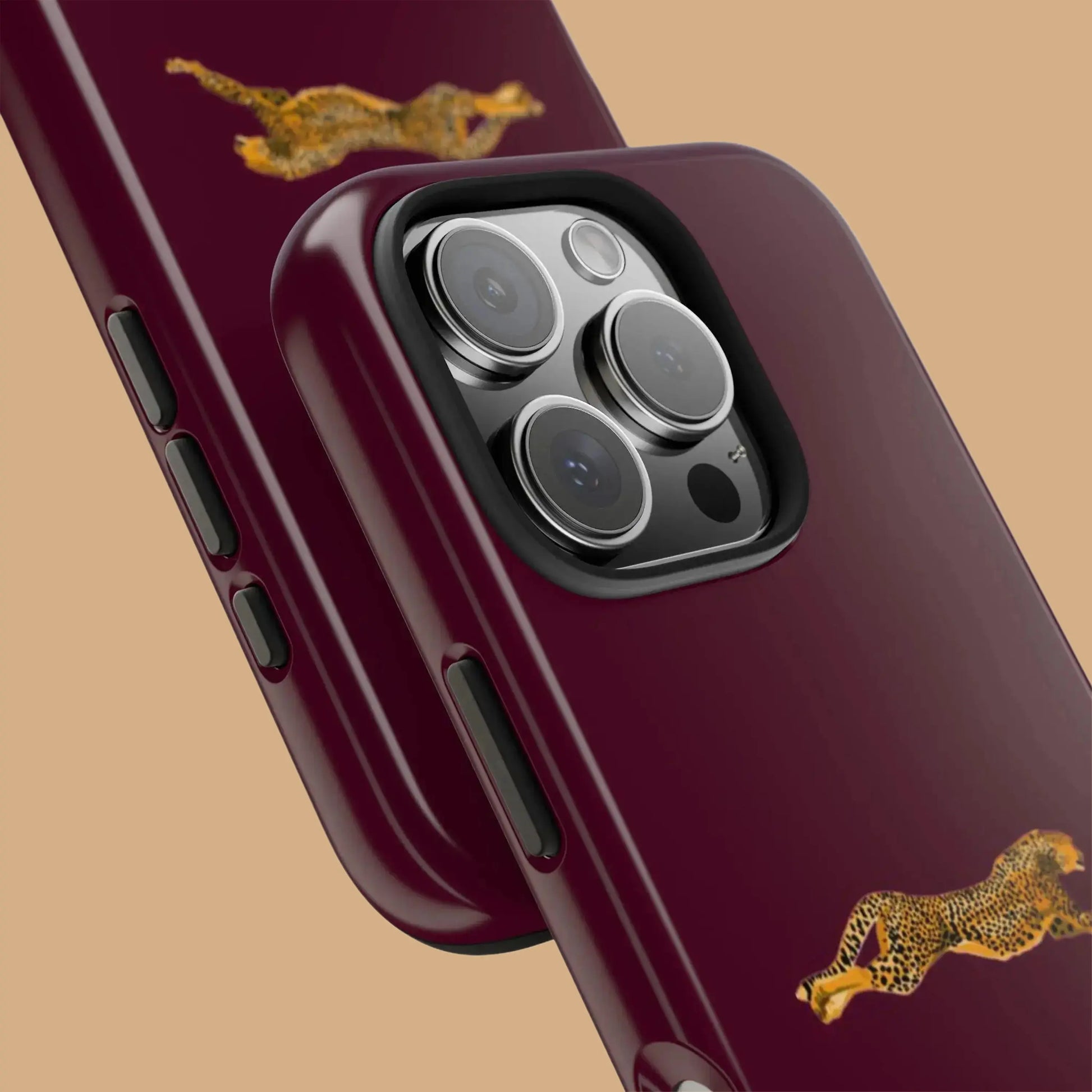 THE WORLD IS YOURS (BURGUNDY) PHONE CASE mimocase