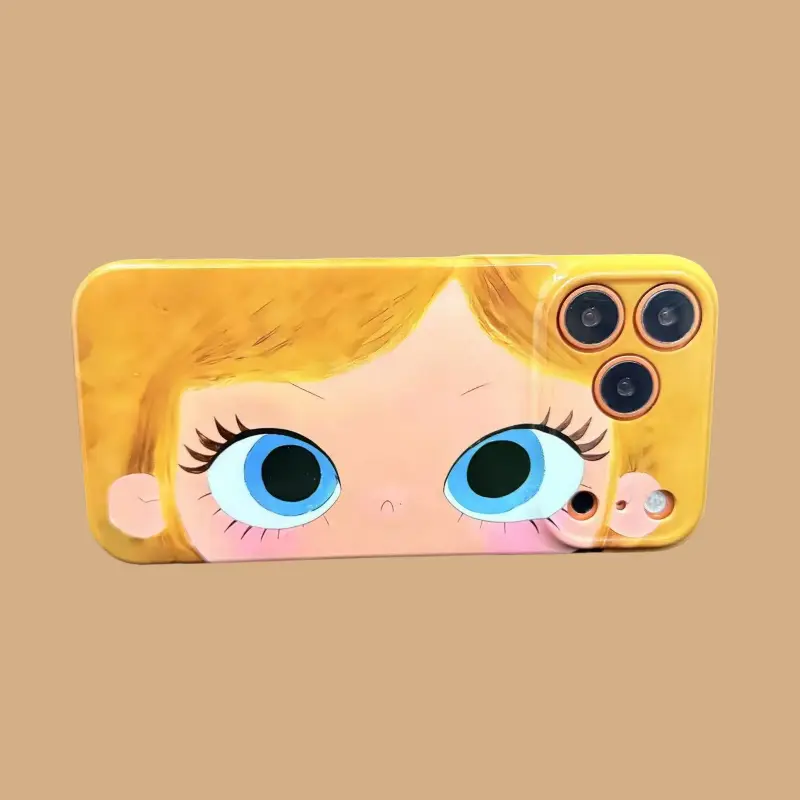 BIG EYES COMIC GIRL PHONE CASE QT25 mimocase