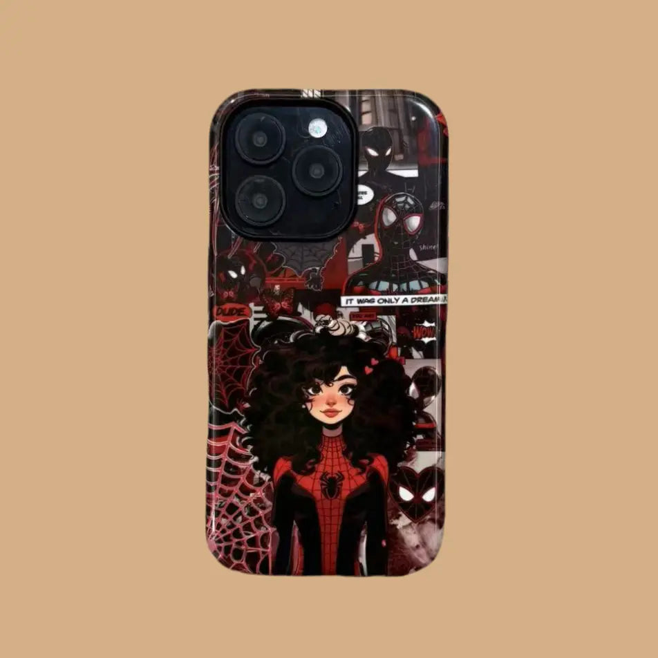 SPIDER GIRL PHONE CASE mimocase