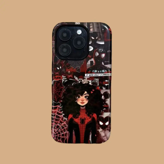 SPIDER GIRL PHONE CASE mimocase