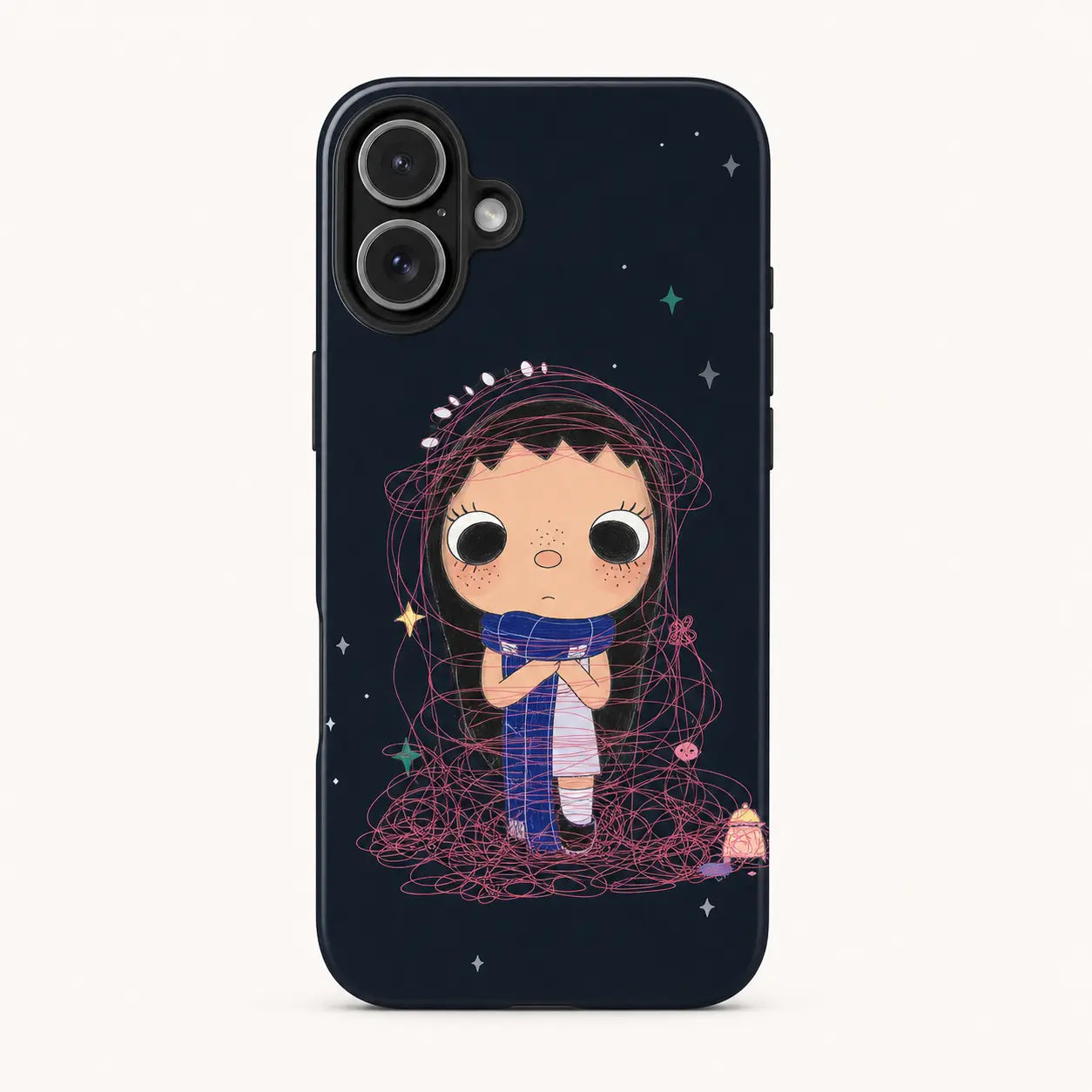 BIG EYES COMIC GIRL PHONE CASE QT39 mimocase