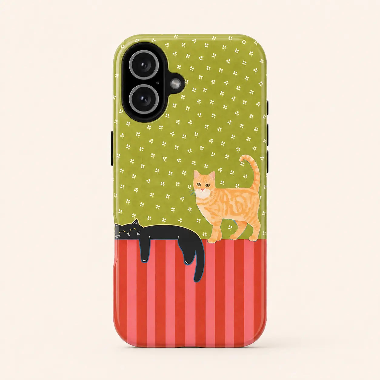 Lazy Cats Garden Phone Case mimocase