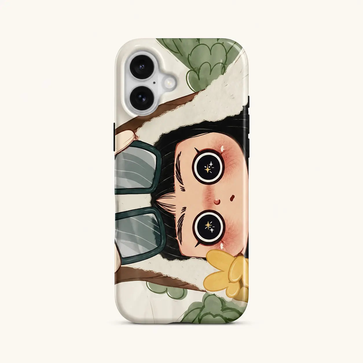BIG EYES COMIC GIRL PHONE CASE QT20 mimocase