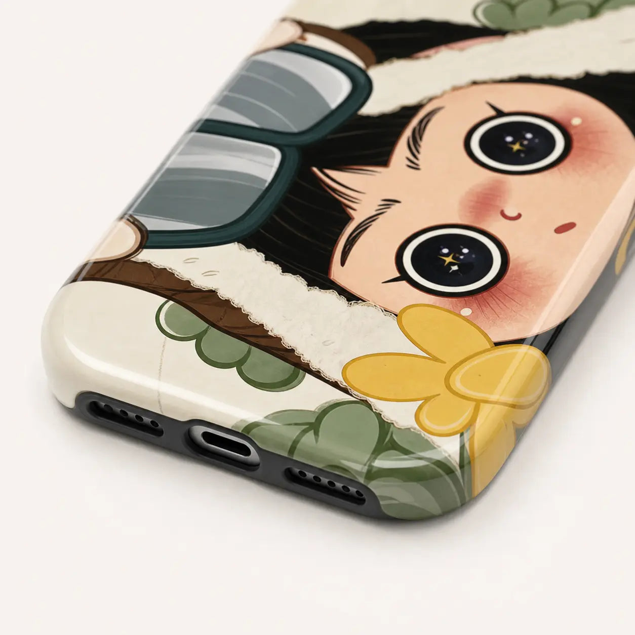 BIG EYES COMIC GIRL PHONE CASE QT20 mimocase