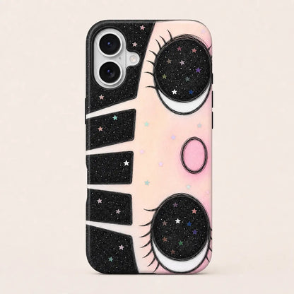 BIG EYES COMIC GIRL PHONE CASE QT28 mimocase