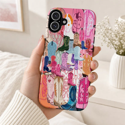 Girly Coquette Cowgirl Phone Case mimocase