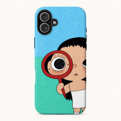 BIG EYES COMIC GIRL PHONE CASE QT36 mimocase