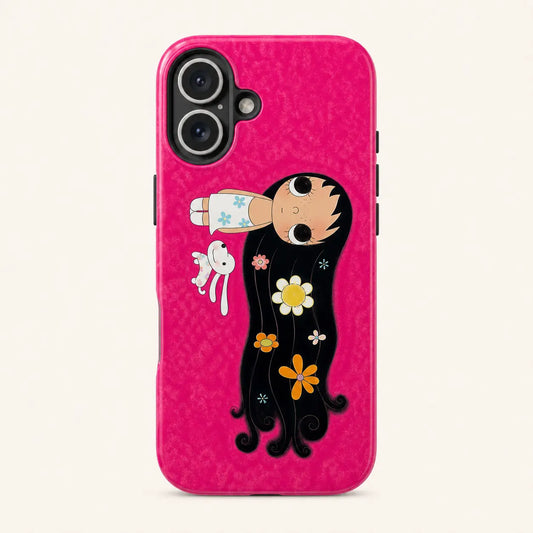BIG EYES COMIC GIRL PHONE CASE QT34 mimocase
