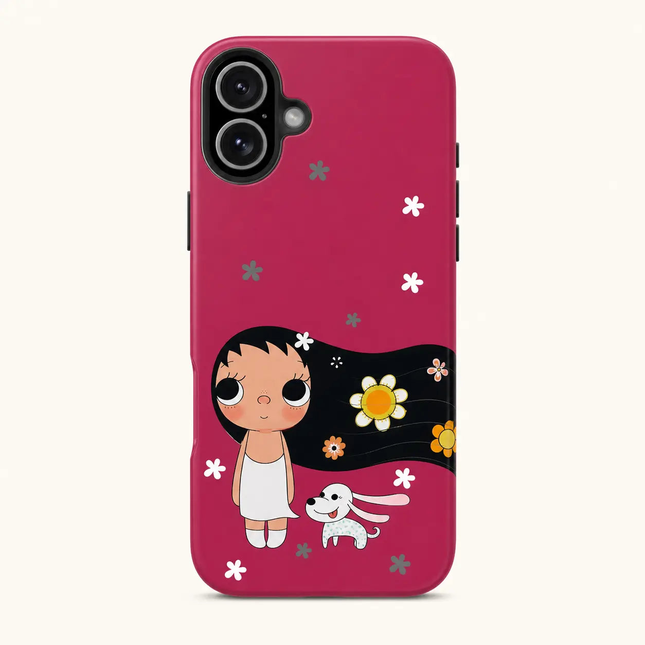 BIG EYES COMIC GIRL PHONE CASE QT35 mimocase