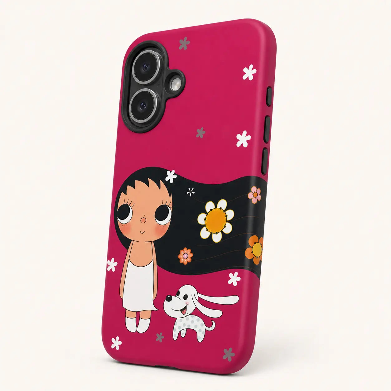BIG EYES COMIC GIRL PHONE CASE QT35 mimocase