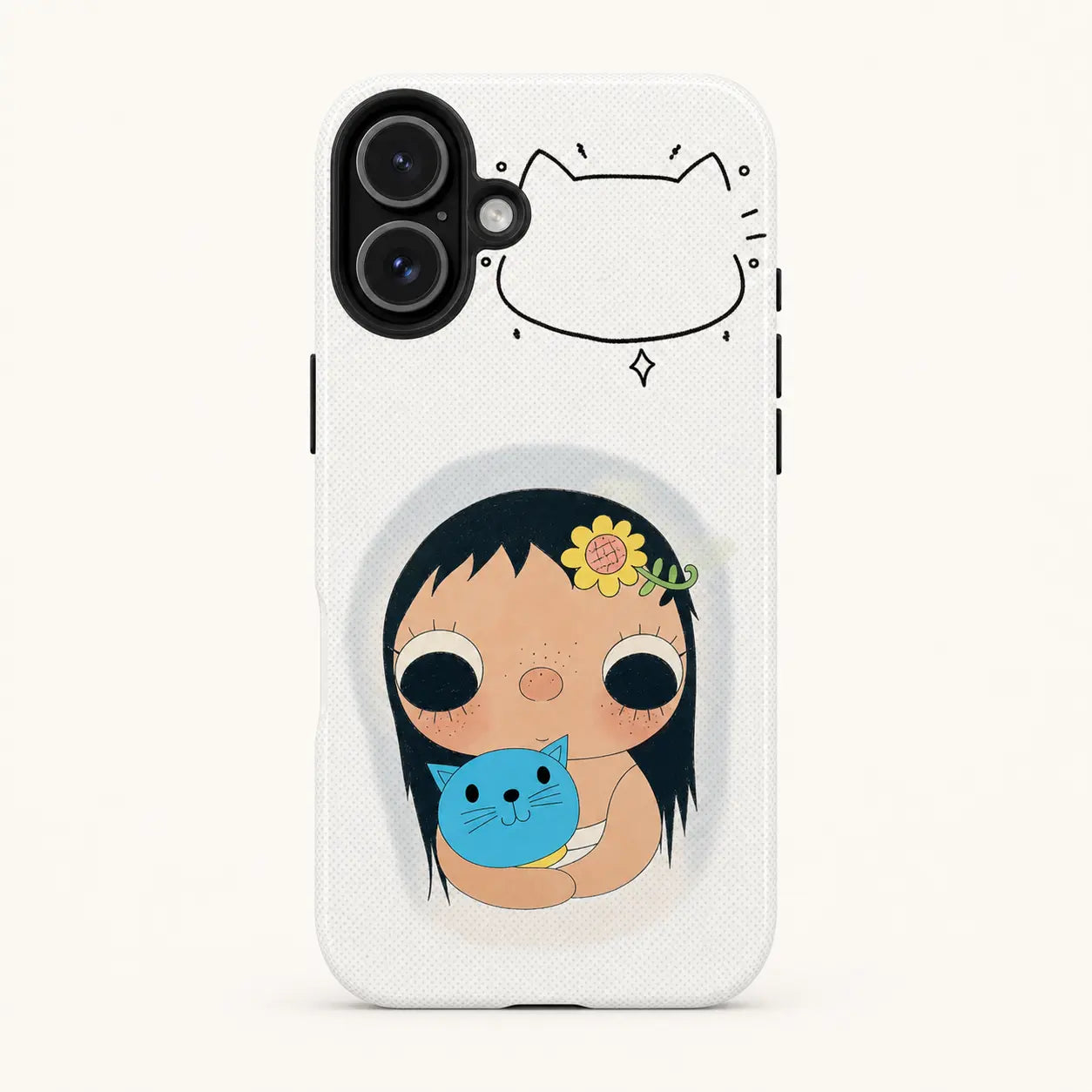 BIG EYES COMIC GIRL PHONE CASE QT42 mimocase