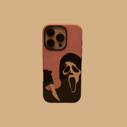 SCREAM PINK PHONE CASE