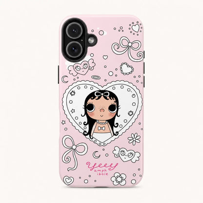 BIG EYES COMIC GIRL PHONE CASE QT41 mimocase