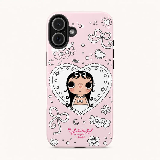 BIG EYES COMIC GIRL PHONE CASE QT41 mimocase