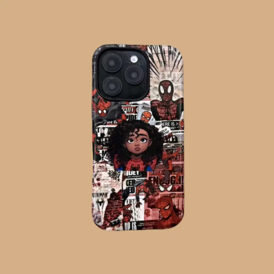 SPIDER GIRL PHONE CASE mimocase