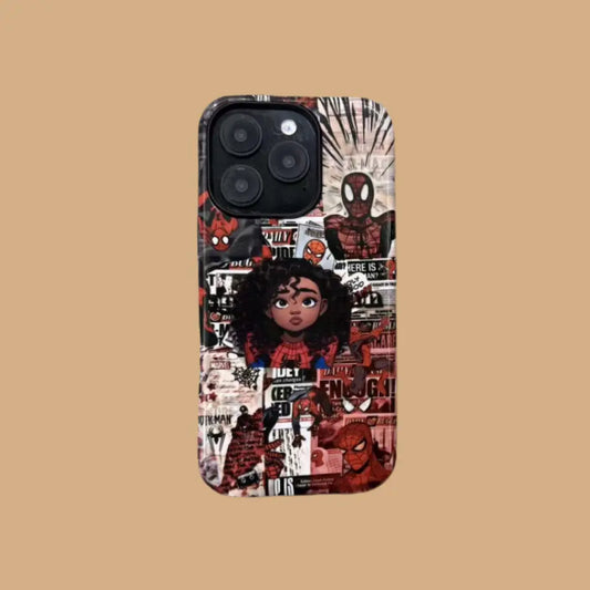 SPIDER GIRL PHONE CASE mimocase