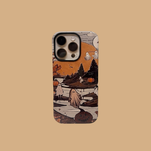 SPOOKY TOWN PHONE CASE