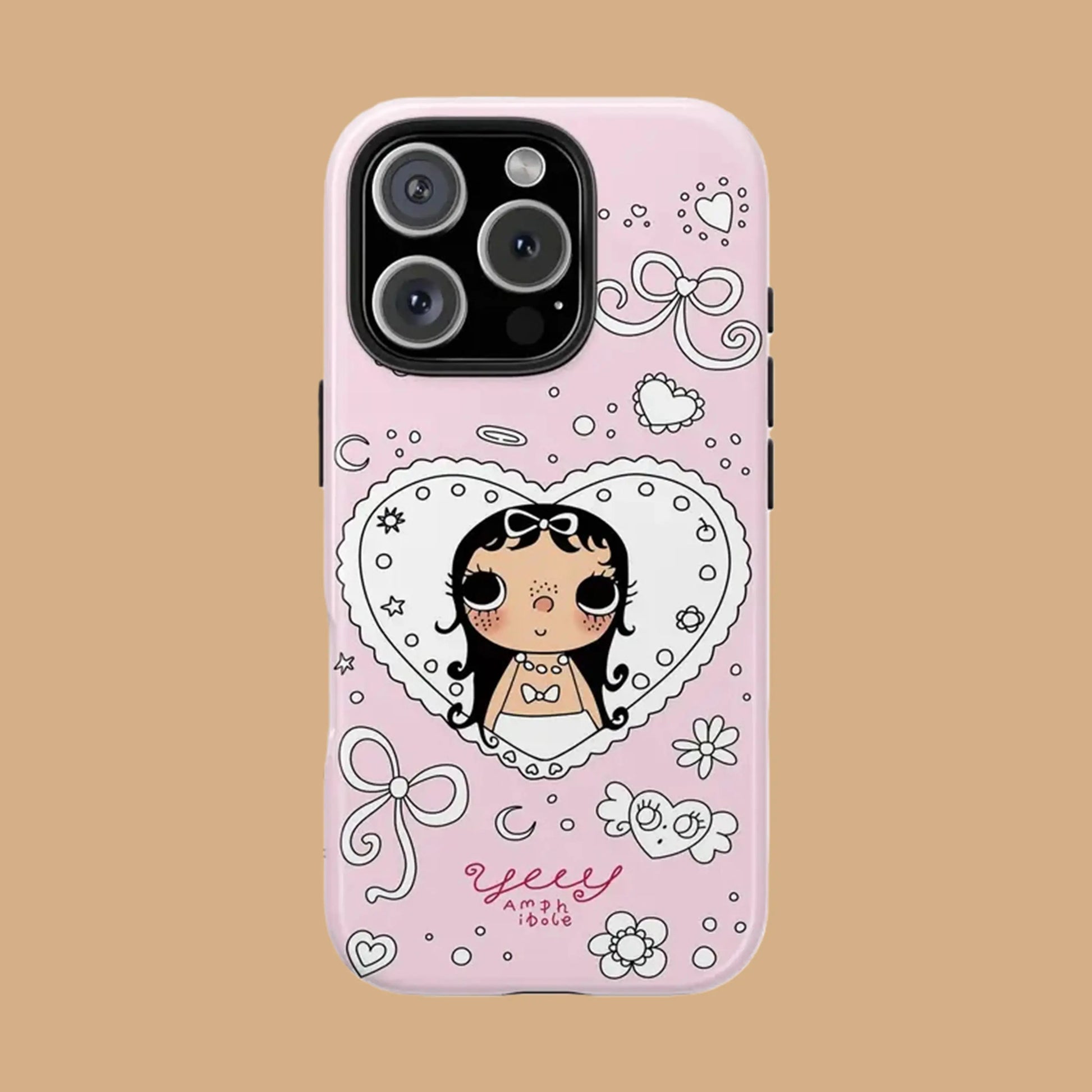 BIG EYES COMIC GIRL PHONE CASE QT41 mimocase