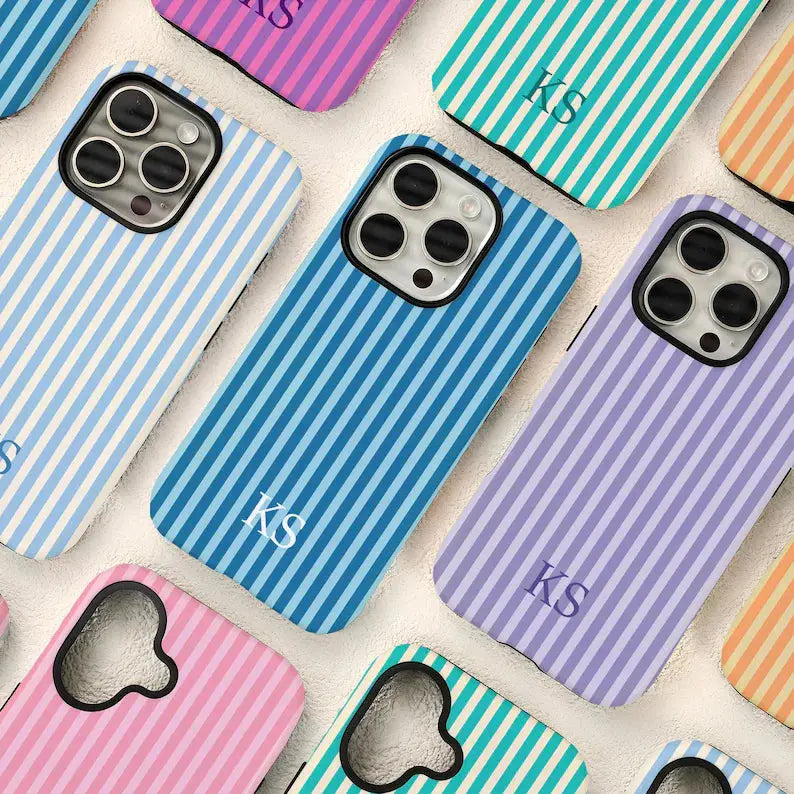 MULTICOLOR STRIPE PHONE CASE mimocase