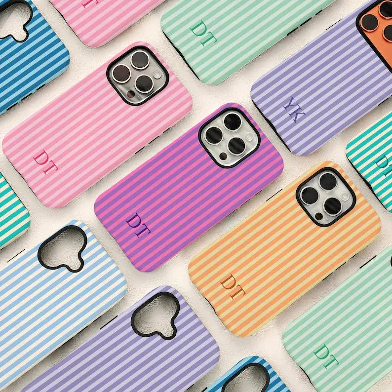 MULTICOLOR STRIPE PHONE CASE mimocase