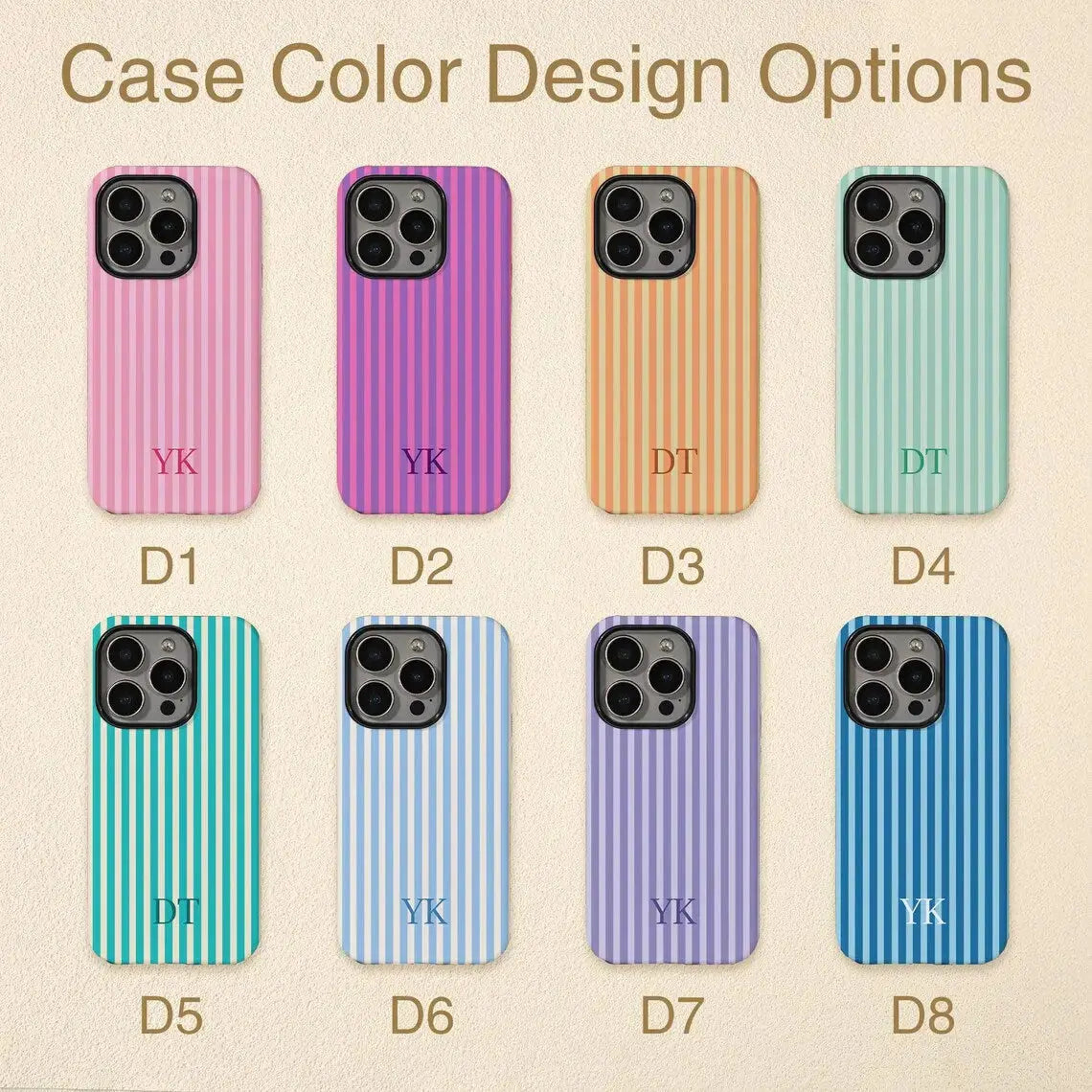 MULTICOLOR STRIPE PHONE CASE mimocase
