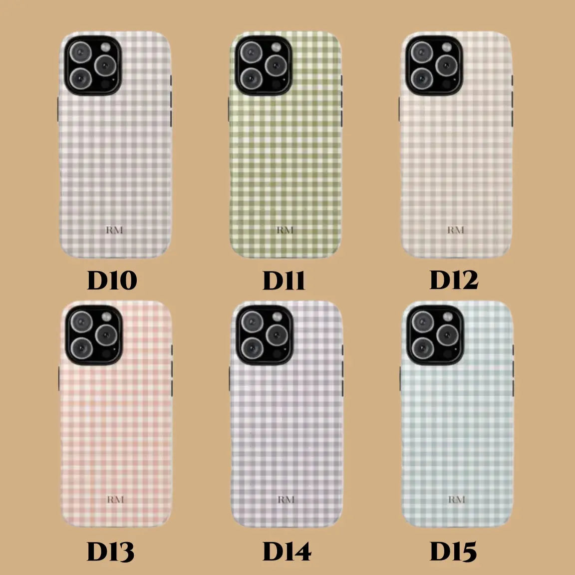 GINGHAM PHONE CASE mimocase