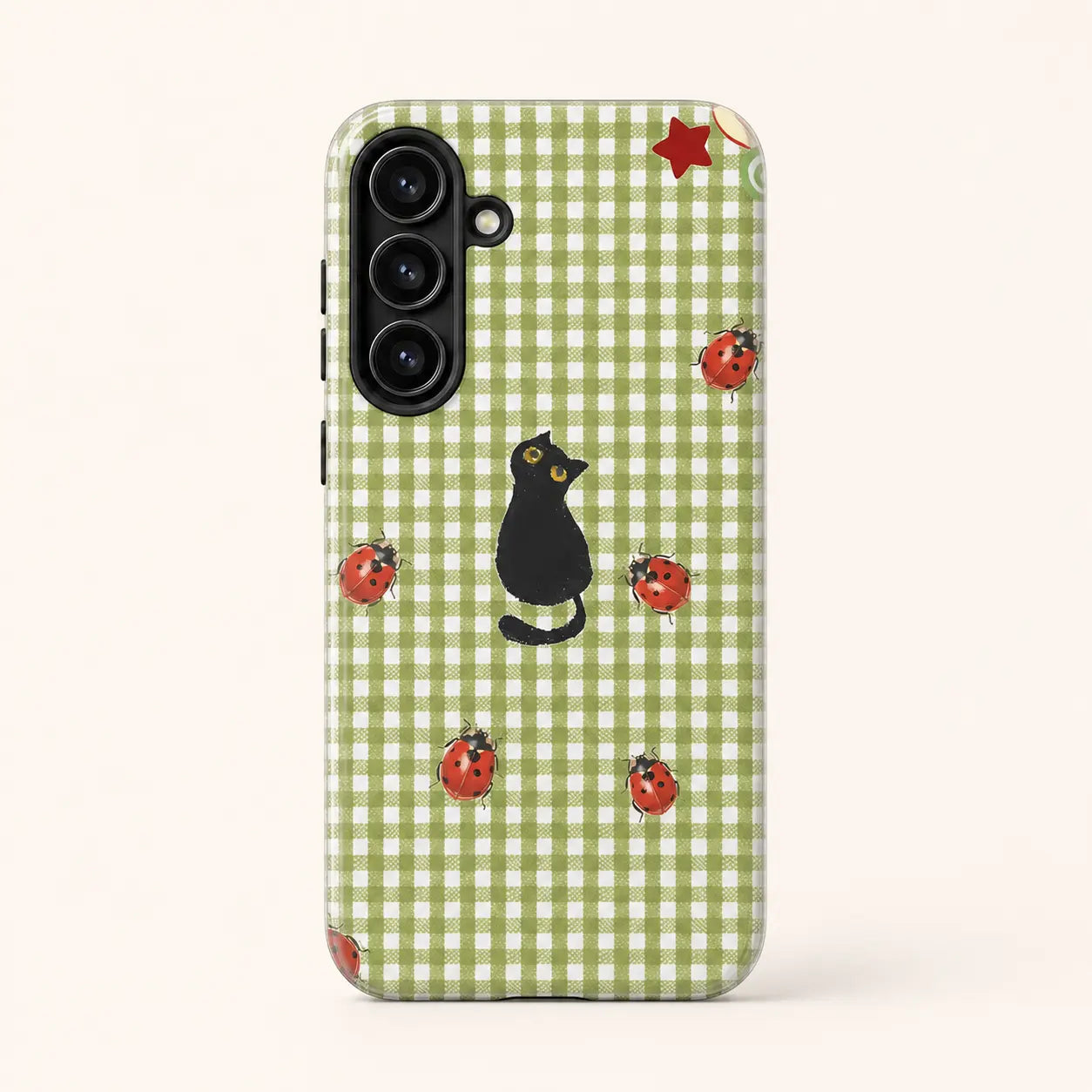 Picnic Black Cat Phone Case mimocase