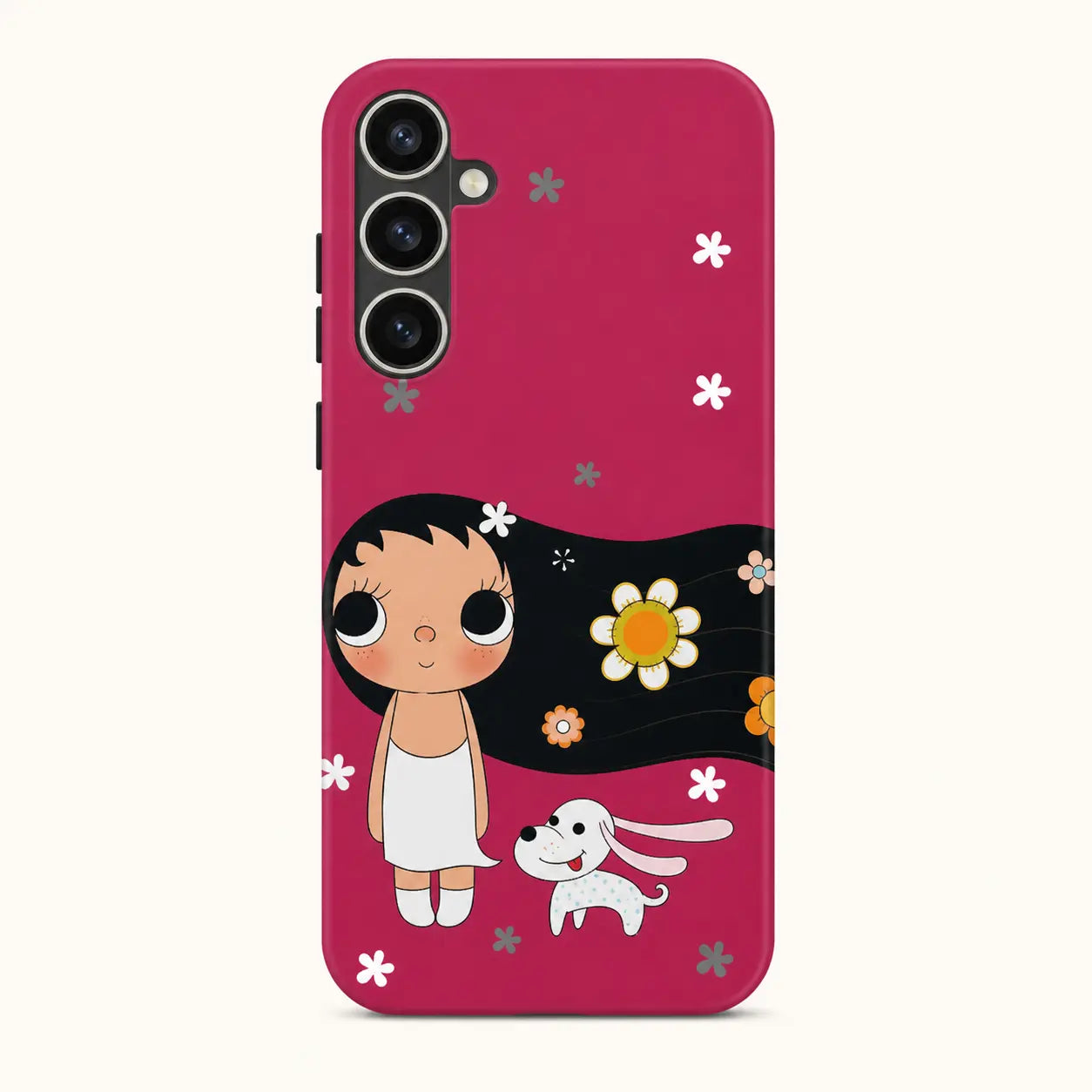 BIG EYES COMIC GIRL PHONE CASE QT35 mimocase