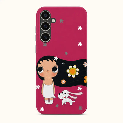 BIG EYES COMIC GIRL PHONE CASE QT35 mimocase