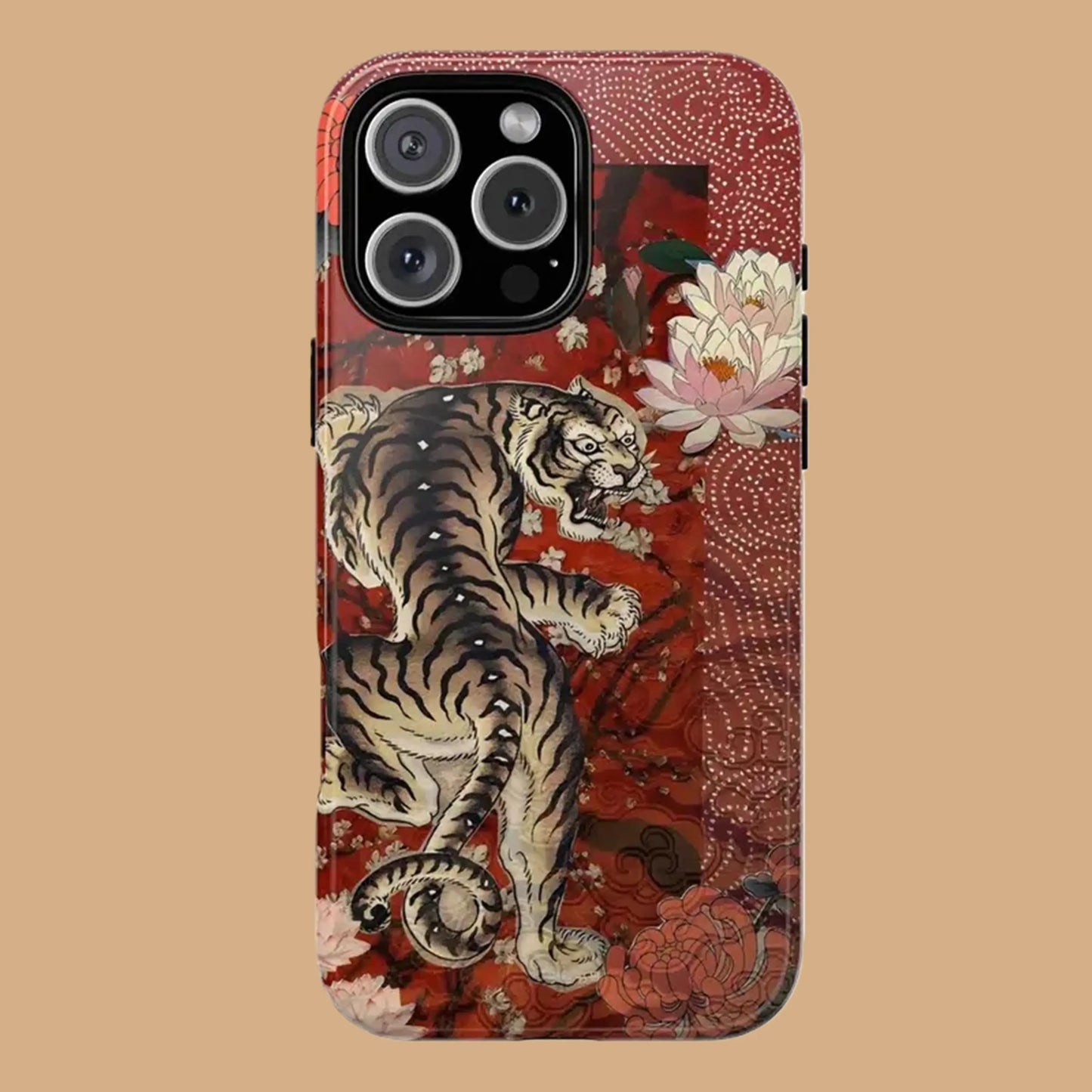 VINTAGE ASIAN TIGER PHONE CASE mimocase