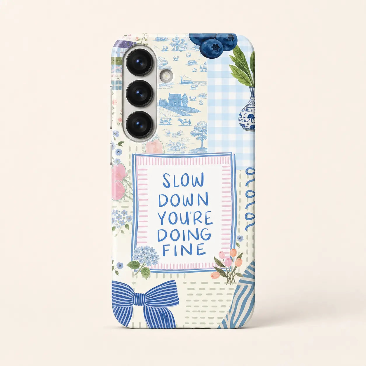 Slow Down You're Doing Fine Phone Case mimocase